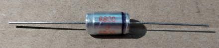 6,8nF, 630V, kondenzátor