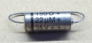 22uF, 35V, tantál kondenzátor
