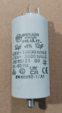12uF, indító kondenzátor