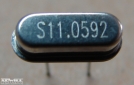 11,0592MHz, kvarc