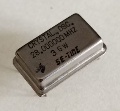 28,000000Mhz, oszcillátor