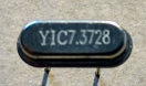7,3728MHz, kvarc