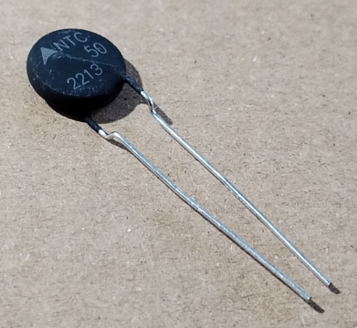 Áramhatároló NTC, 1,6A, 50R