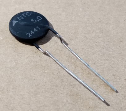 Áramhatároló NTC, 5A, 5R