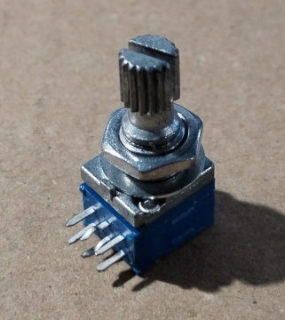 2x100k, LOG, potméter