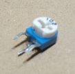 1k, trimmer potméter