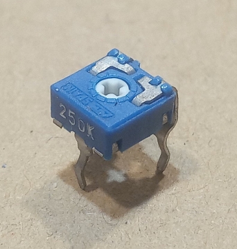 220-250k, trimmer potméter