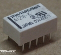 A12W-K relé, 12V, 2x1A