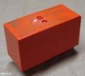 RT424012 relé, 12V, 2x8A