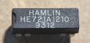 HE721A-1210, reed relé, 12V, 1,2A HE721A-1210, reed relé, 12V, 1,2A