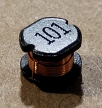 100uH, smd induktivitás