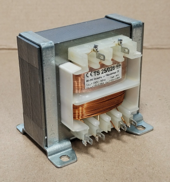25VA, 2x15V, transzformátor