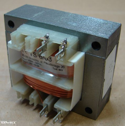 6VA, 1x12V, transzformátor