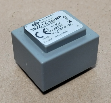 1,5VA, 1x12V, transzformátor