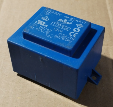 12VA, 1x12V, transzformátor