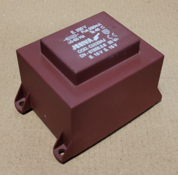 35VA, 2x15V, transzformátor