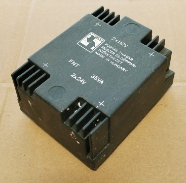 35VA, 2x24V, transzformátor