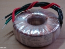 100VA, 2x10V, transzformátor