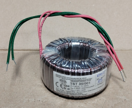 35VA, 1x12V, transzformátor