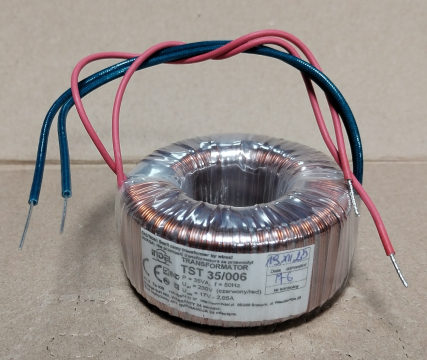 35VA, 1x17V, transzformátor