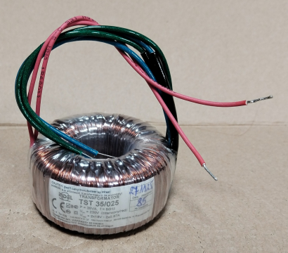 35VA, 2x18V, transzformátor