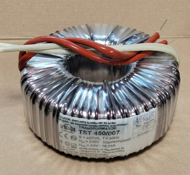 450VA, 1x24V, transzformátor