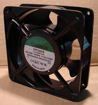 DP200A 2123XBT, ventilátor