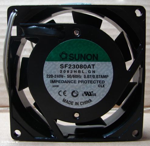 SF23080AT 2082HB, ventilátor