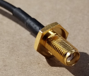 SMA/MMCX csatlakozó kábel, 0,2m 