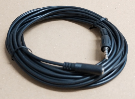 3,5 jack hosszabbító kábel, 5m