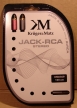 3,5 jack - 2 RCA kábel, 1m