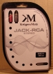 3,5 jack - 2 RCA kábel, 3m