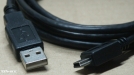 USB A/B mini 5p. kábel, 5m