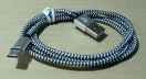 USB A/USB TYPE C kábel, 1m