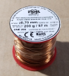 Zománcozott rézhuzal, 0,7mm