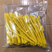 Zsugorcső készlet, sárga